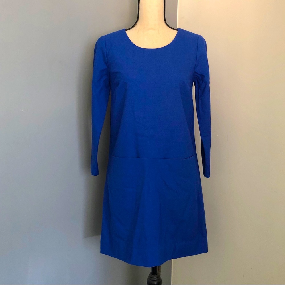 J.Crew wool-blend dress